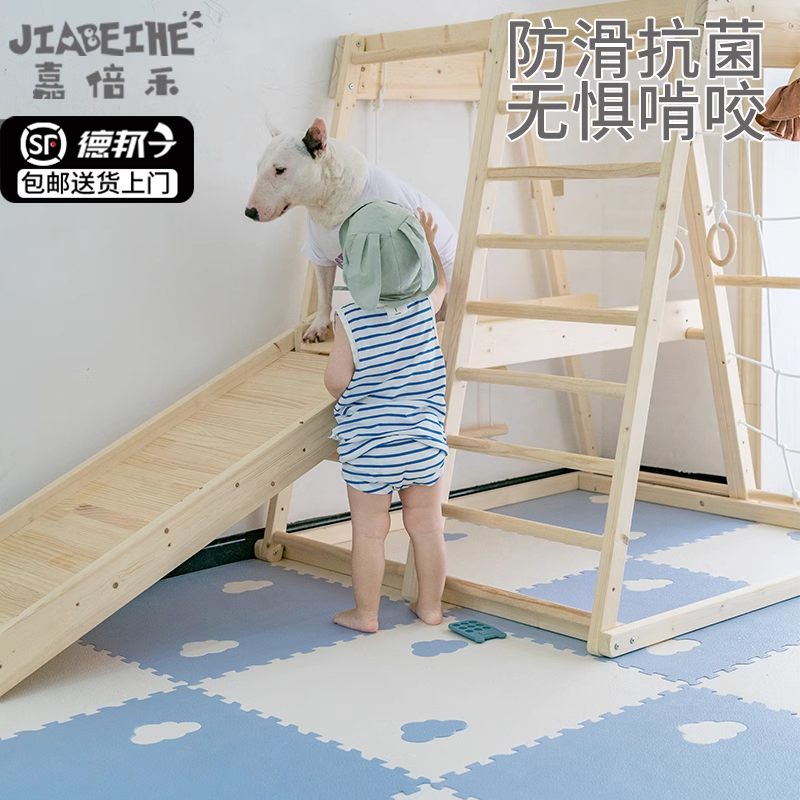 宠物地垫婴儿爬行垫宝宝爬爬垫泡沫拼接地垫防水防尿狗狗防滑垫子