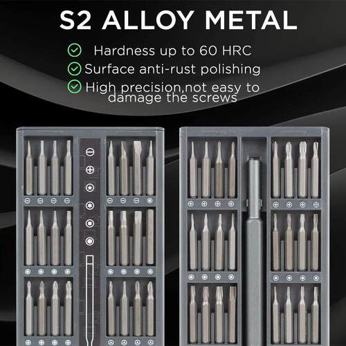 25/63 in 1 Magnetic Precision Screwdriver Set Mini Tools Kit