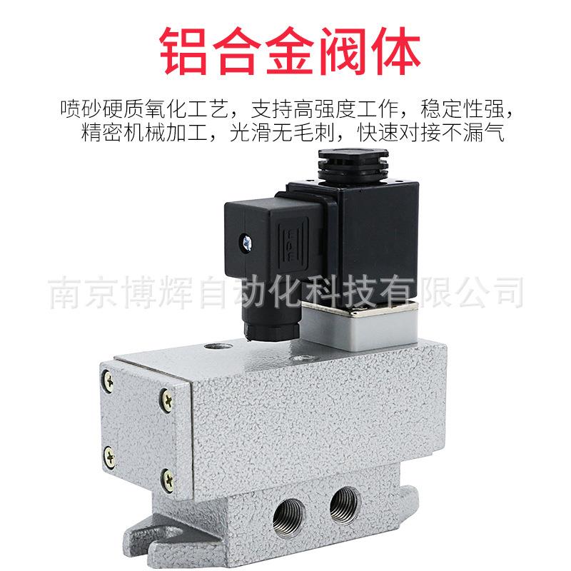 气动电磁阀Q24DH-8/10/15气缸24v控制阀Q24D2H二位四通电磁换向阀