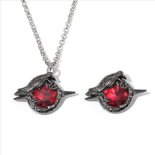 Game Love and Deepspace Sylus Decoration Crow Necklaces Badg