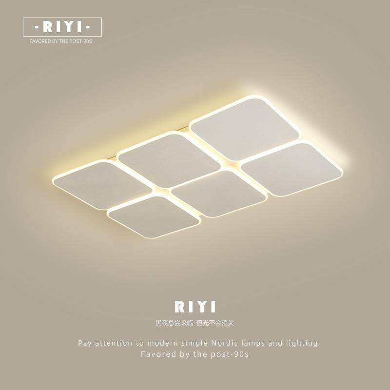超薄led吸顶灯北欧客厅灯具家用简约现代书房阳台房间客厅大灯