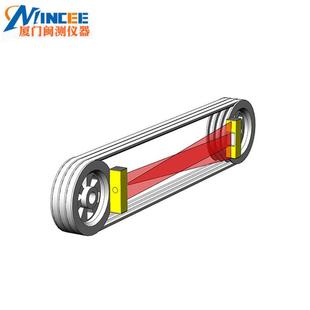 皮带轮激光对中仪 滑轮链轮对心仪 PDL 02皮带轮对中仪