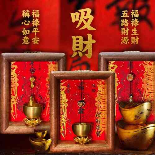 磁吸玄关入户铜木门铃推门风铃冰箱贴装饰挂摆件开门铃铛礼物免钉