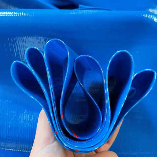 工业园林塑灌溉水带pvc全水带涂输水管厂家一次成型水带农用尺寸