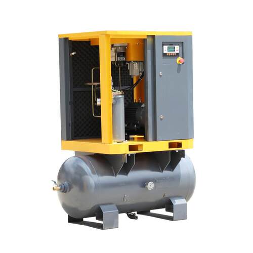 7.5KW/10HP永磁变频螺杆式空压机船用压缩机二合一小型静音压缩机