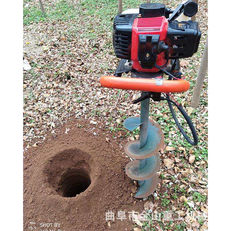 多功能手动便携式挖坑机 电线杆挖坑机 中型手提汽油挖坑机