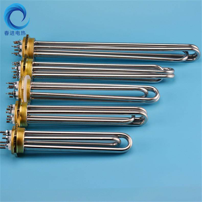供应47mm铜头不锈钢电加热管 DN40水箱加热棒 220V/380V6KW /12KW