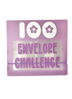 100 Envelope Cash Stuffing Savings Challenge 信封节省挑战