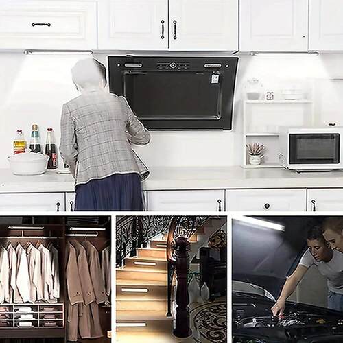 Cabinet Lighting LED Ultra Thin Lights Motion Sensor Night l