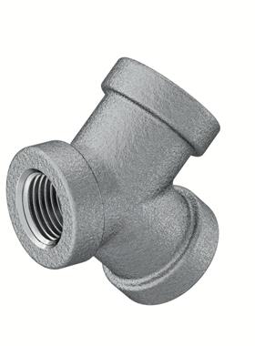 NPTFemale低压316不锈钢Y型内丝三通118P69