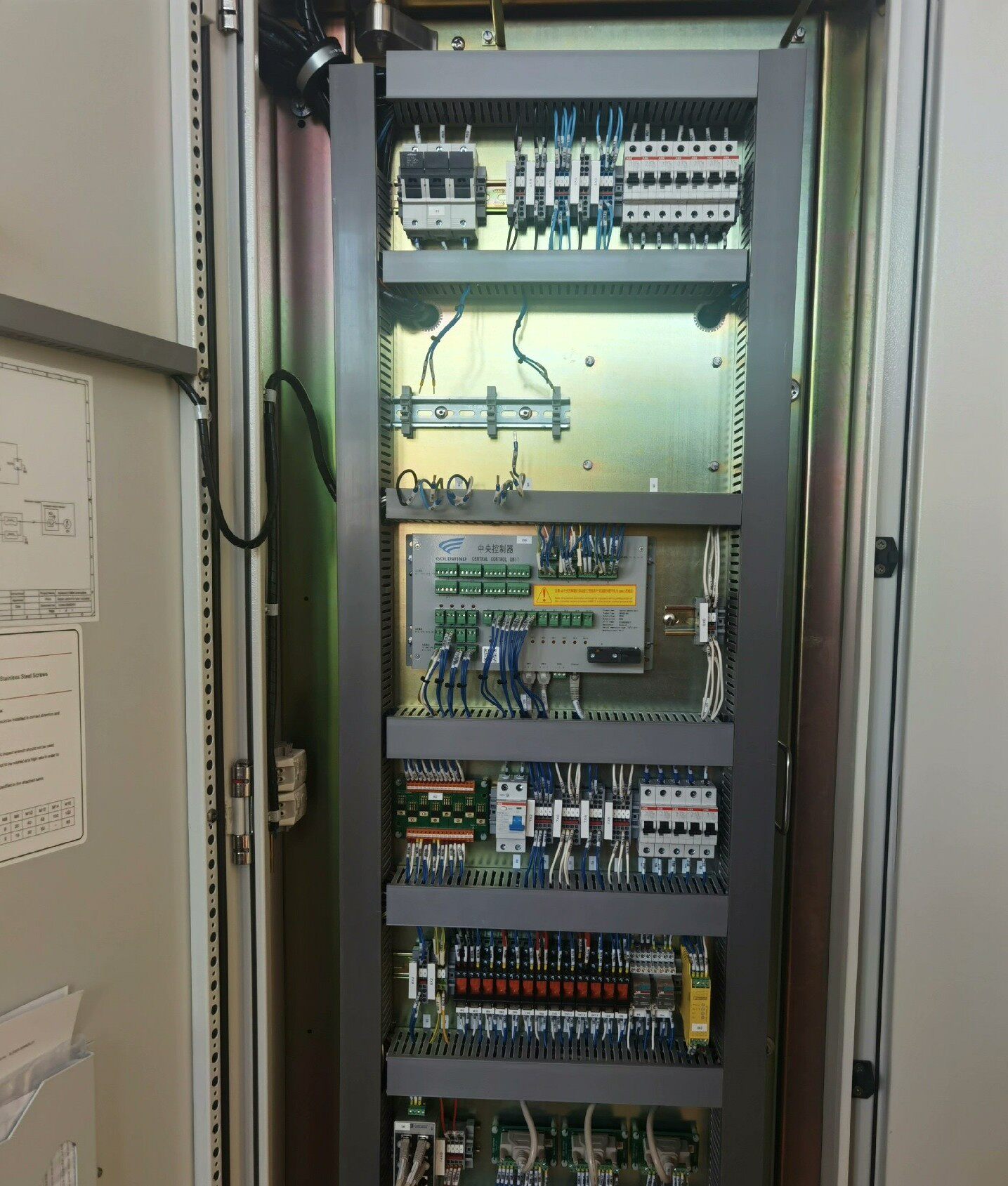 风电2.5机组变流器柜，金风机组 全新