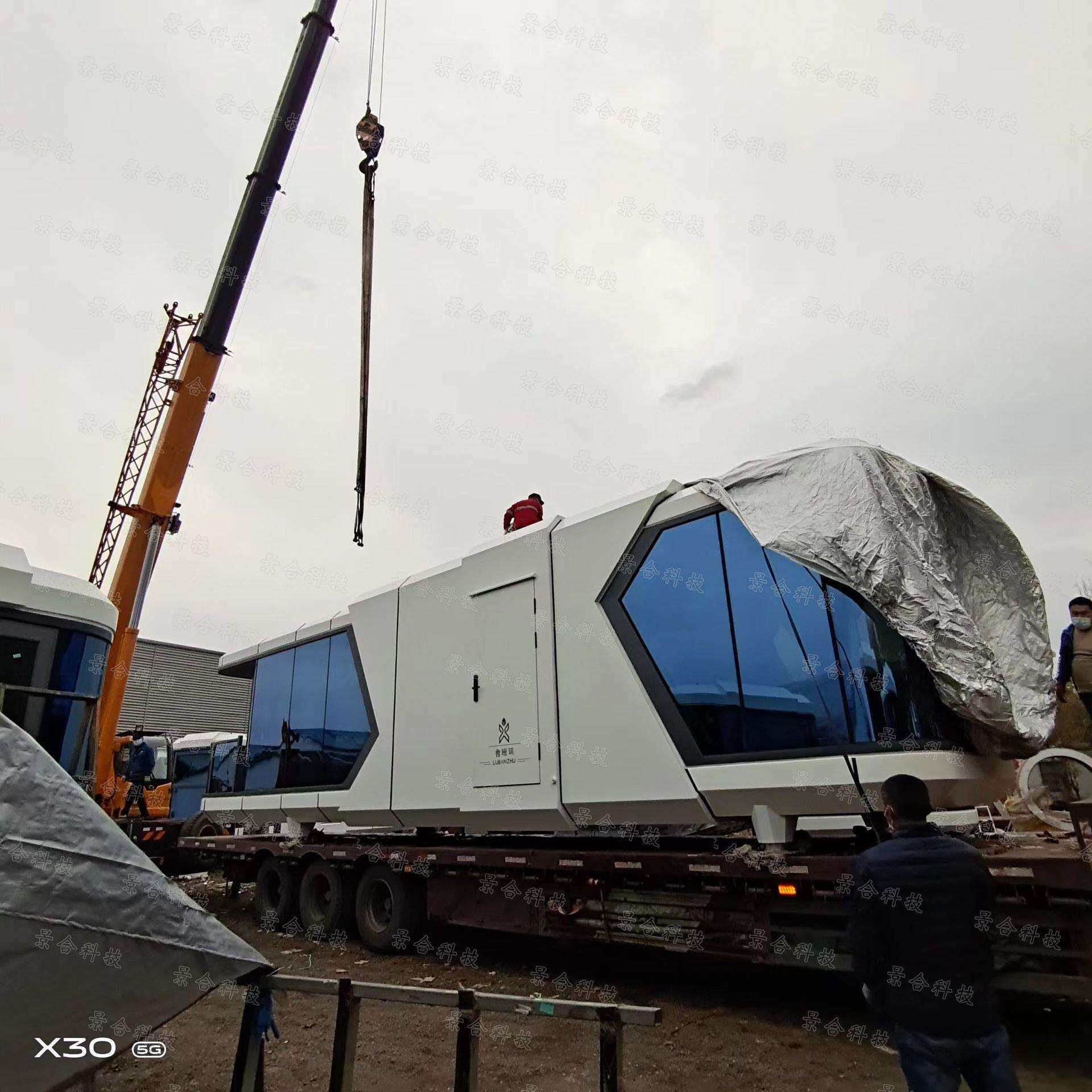 新型阳光房户外花园民宿舱 网红打卡室外阳台露台防雨防晒太空舱