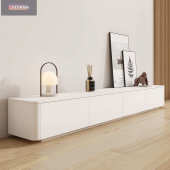 茶几电视柜组合实木现代客厅卧室悬挂电视柜简约小户型落地式 茶几