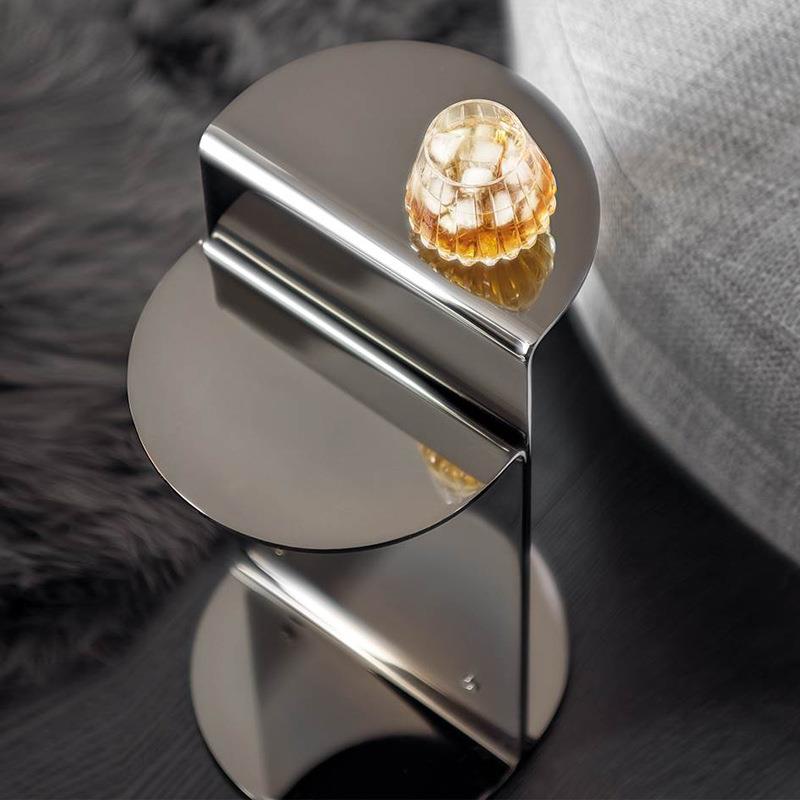 德加意式极简轻奢沙发边几边角几现代简约客厅别墅小户型