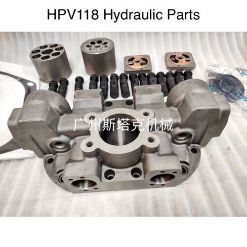 液压泵配件HPV118液压件ZAX160-3挖掘机液压泵配件HPV102、HPV145