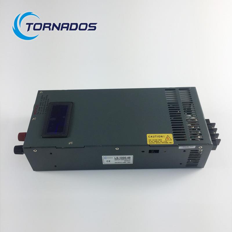 1000W48V开关电源0-48V20A电压电流可调带数显直流电源LS-1000-48