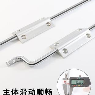 外延抽拉滑轨多功能书桌导轨办公桌下隐形台面伸缩推拉桌五金配件