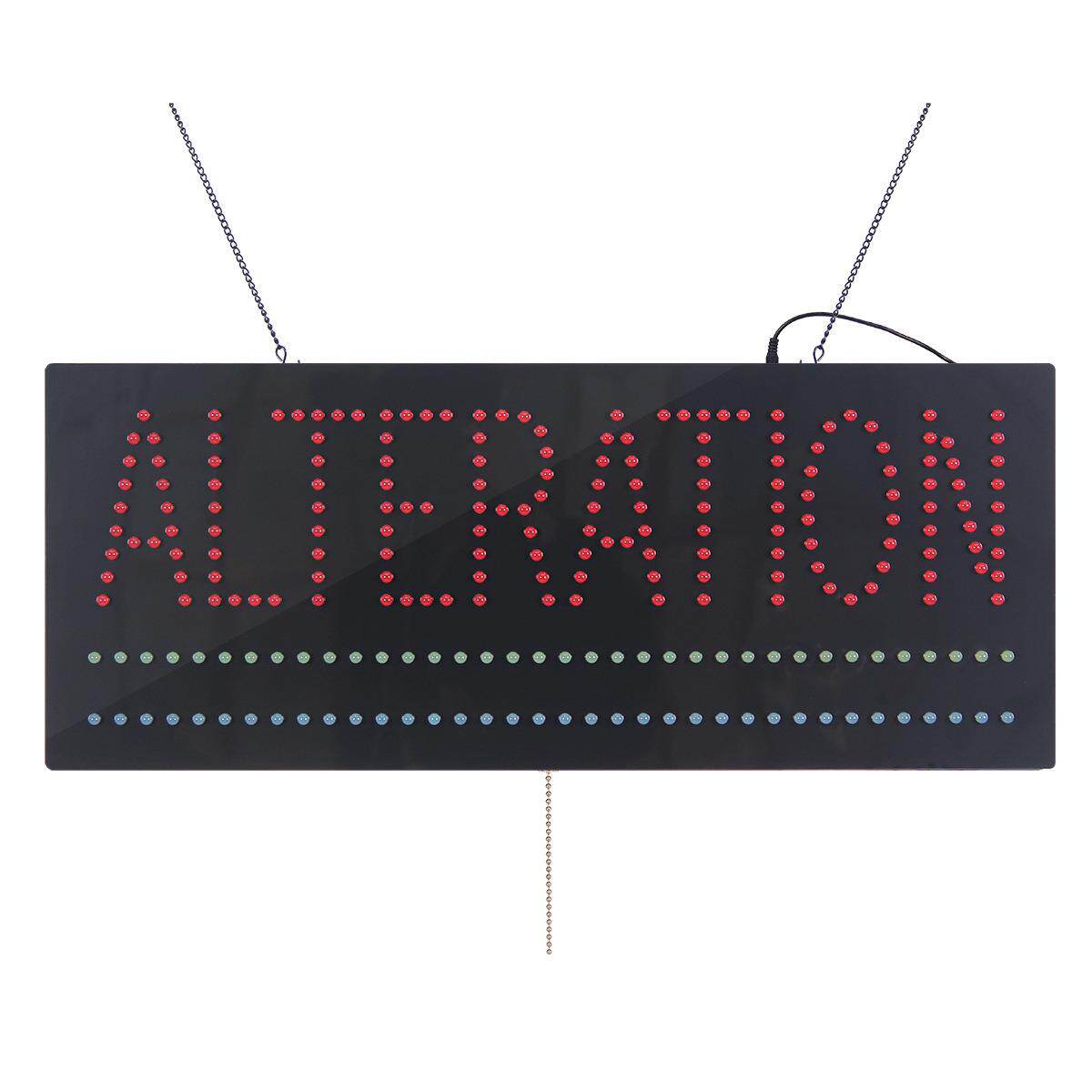 ALTERATION LED SIGN 发光招牌 门头招牌发光字闪光标识牌制 作