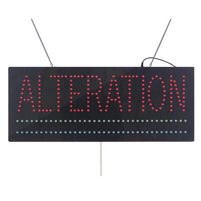 ALTERATION LED SIGN 发光招牌 门头招牌发光字闪光标识牌制 作