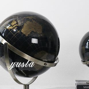 饰品居厅玄关柜电柜地球仪样板房间酒视CFV店办公室摆件家铁客艺