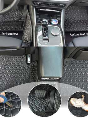 新品全包围汽车脚垫耐磨纳帕皮革左舵右舵驾驶carfloormats