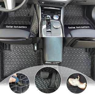 新品 全包围汽车脚垫耐磨纳帕皮革左舵右舵驾驶carfloormats