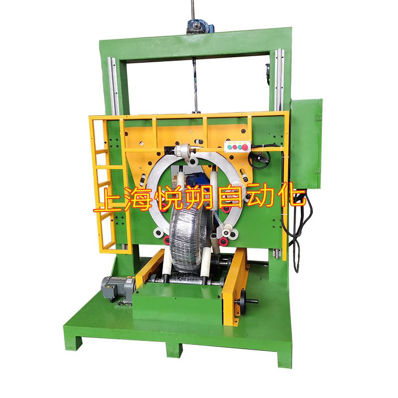 钢带缠绕包装机厂家直销颜色可选自动上断膜自动切带价格优