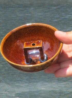 食用油灯酥油灯祈福中式灯盏油灯供灯供具灯器摆件拍摄【绿玥苑】