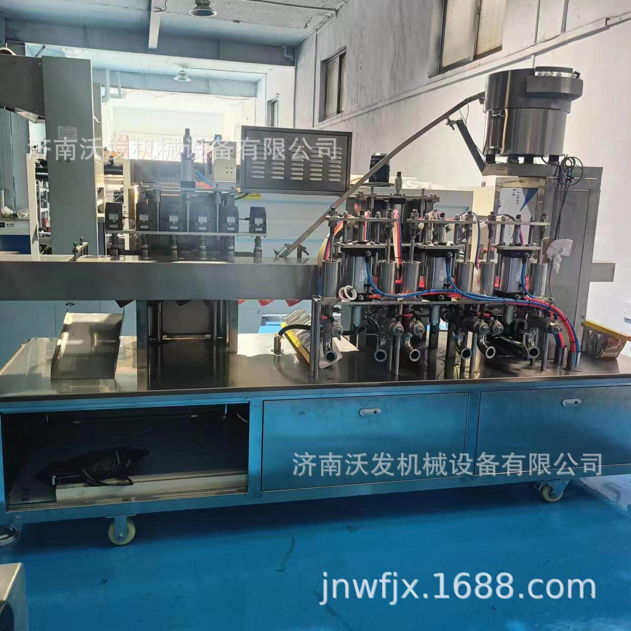 全动机械无灌糖豆浆自吸嘴装旋25自盖机厂花家生酱芝麻酱自立袋