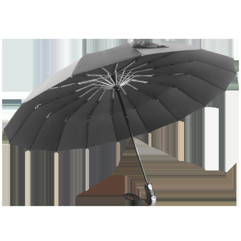 xyt16骨GHG风暴雨专全自动雨伞大号加加厚结实固抗暴耐用用女晴雨