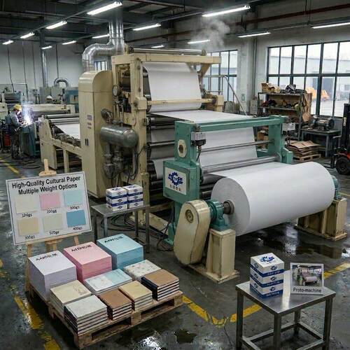 1092毫米文化用纸造纸机 甘蔗渣制浆 用于生产复印纸 新业务产品