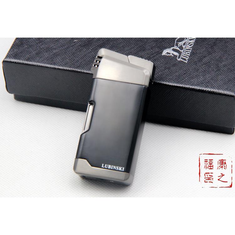 高档新品 鲁斯基LUBI斗NSKI烟打火火机 金属便宾携带压棒刮刀明火