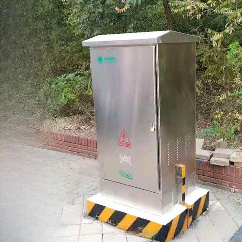 户外不锈钢配电箱地板柜防水控制箱坚固开关接线箱路灯控制箱定制