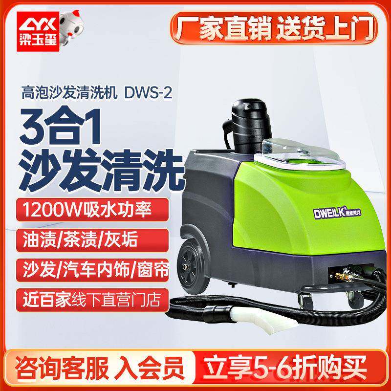 德威莱克DWS-2三合一地毯抽洗机沙发清洗机地毯清洗机布艺清洗机