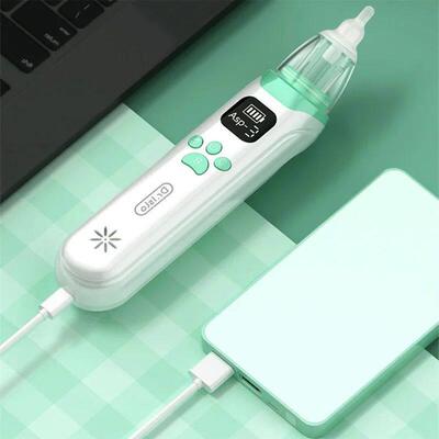 Dr.isla Baby Nose Cleaner Silicone Adjustable Suction Electr