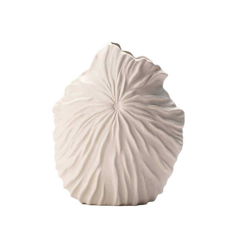 磨砂白时尚素烧现代简约陶瓷花瓶创意花器客厅软装北欧摆件,家居饰品,花瓶,淘宝优惠券,粉丝福利购,淘宝优惠卷