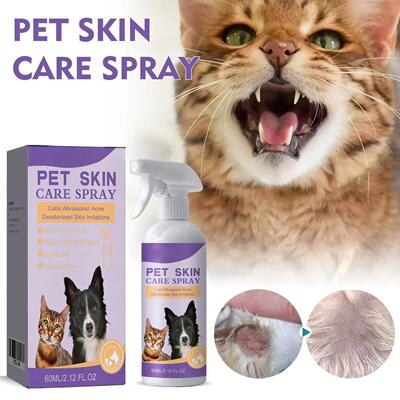 60ml Pet Relieving Skin Spray Relieving Dog And Cat Skin Itc