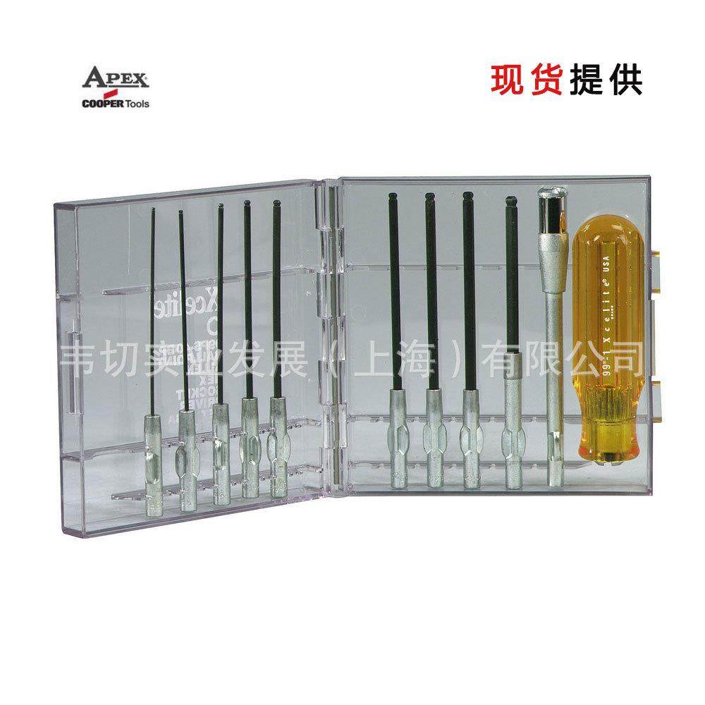 Cooper Tools 11件 可换头 螺丝刀套件 99PS40BP 现货
