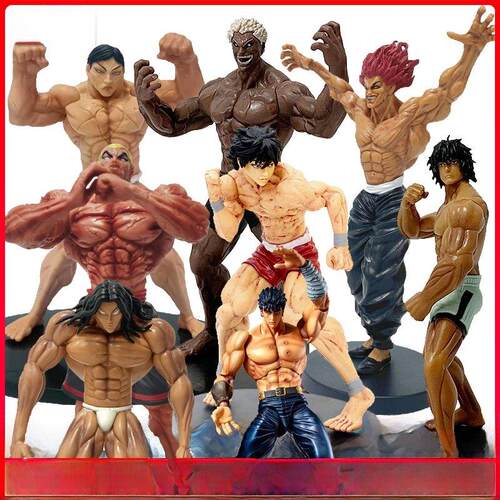 刃牙手办勇次郎范马杰克模型花山薰摆件拳愿王马吴雷庵周边皮可克