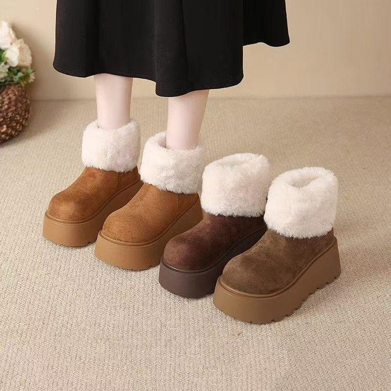 马丁靴雪地靴加厚保暖时尚雪地靴