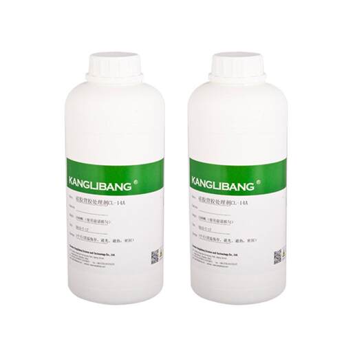 背胶水康利邦CL-14A-2K不发白低气味快干硅橡胶粘贴双面胶处理剂