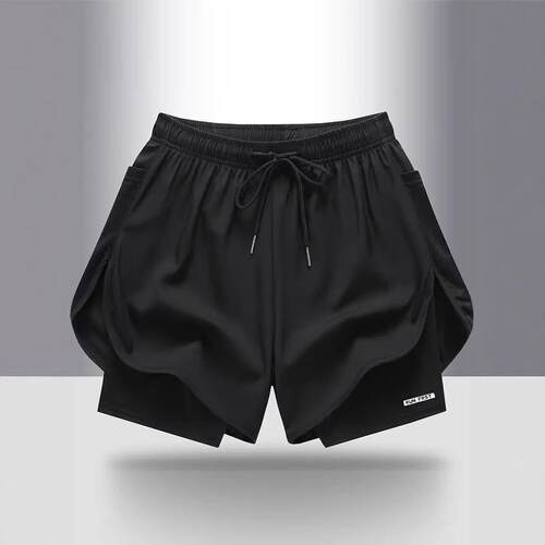 Women’s casual athletic shorts with built-in lining