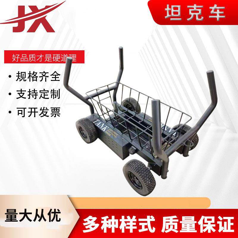 健身坦克车单双磁阻阻力车训练能量车可调节负重雪橇坦克车