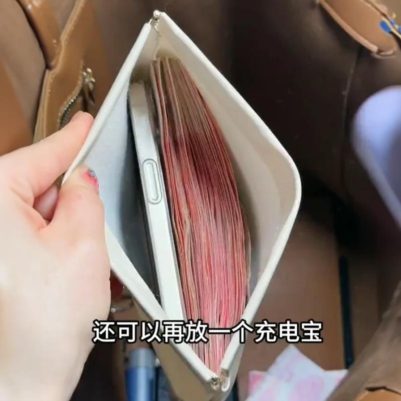 日本数据线收纳包迷你耳机包充电器弹片收纳包旅行化妆包便携式
