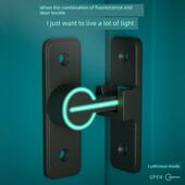 门闩门闩门闩室内免打孔门锁浴室门扣 式 滑动门扣老式 表面安装