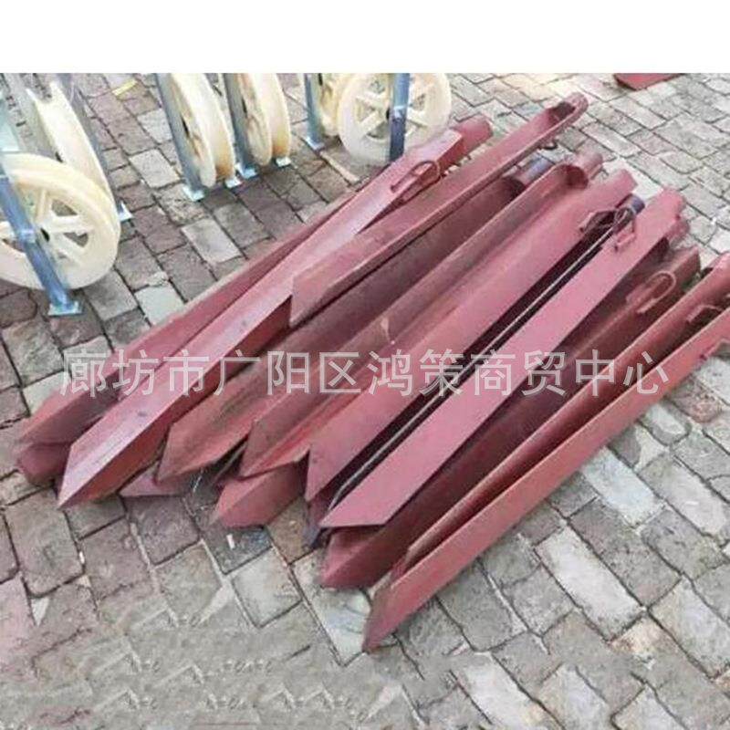 船用构件接地桩公路防护三角铁通用型镀锌角铁桩船用构件接地桩
