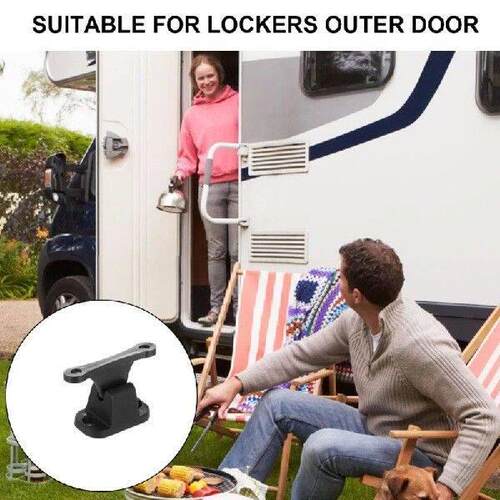 2Pcs Door Locks Door Catch Holder T-shaped Warehouse
