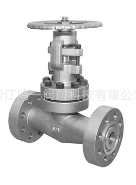 锻造高压法兰闸阀手动明杆2500LB中部法兰螺母非自密封高压闸阀