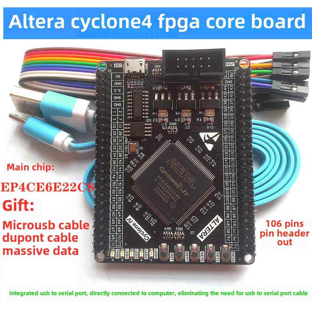 Altera Cyclone4 FPGA核心板 系统板 开发板/EP4CE6E22C8/EPCS4