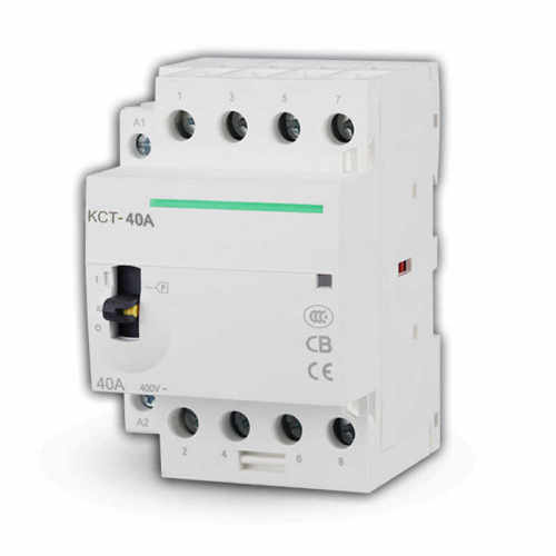 2p带- 家用手动用手柄小型模数酒店接触器开关化220v40akct 交流